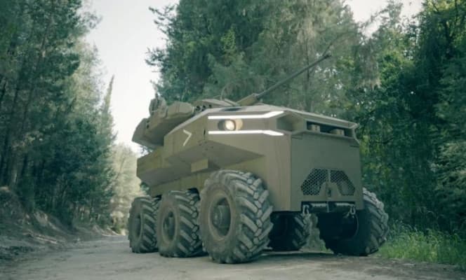 İsrail, 2023'te Test Etmek İçin Yeni Otonom Silahlı Robotik Aracını Tanıttı