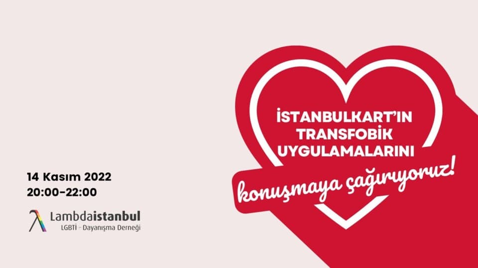 İstanbulkart'ın Transfobik Uygulamalarını Konuşuyoruz
