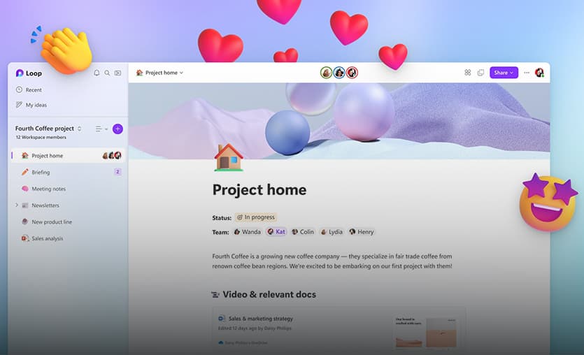 Microsoft’un Notion’a Rakip Olarak Geliştirdiği Loop, Kullanıma Açıldı