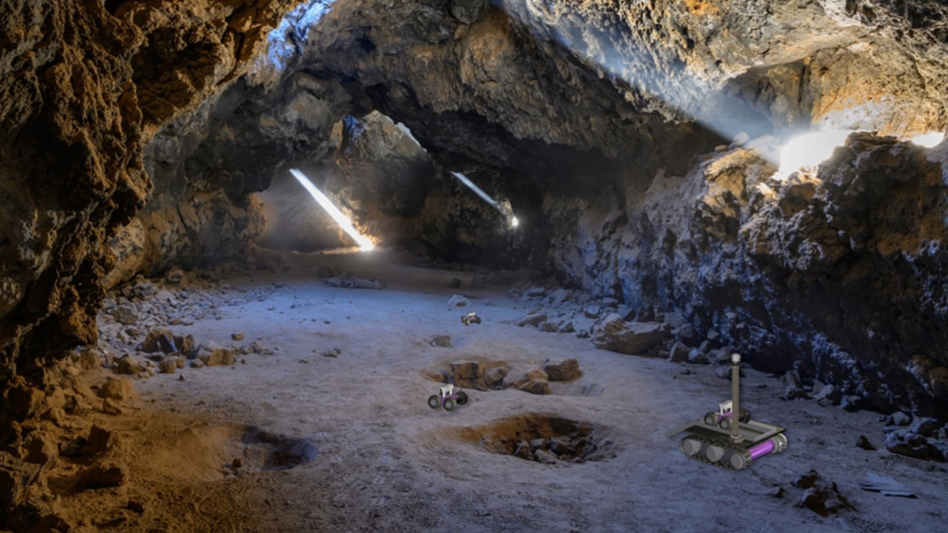 Mühendisler, Uzayda Ev Avı ve Gayrimenkul Keşfi için Robotlar Geliştiriyor